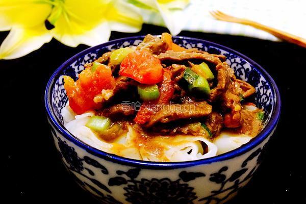 番茄牛肉氹仔粉的做法图解17
