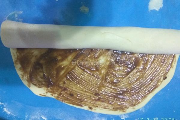 豆沙花卷的做法图解8