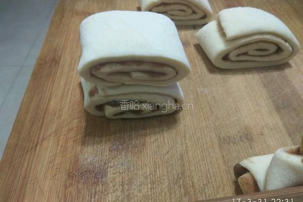 豆沙花卷的做法图解10