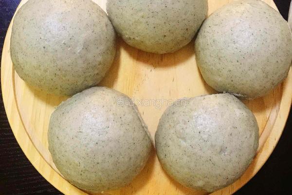 黑芝麻手工馒头的做法图解6