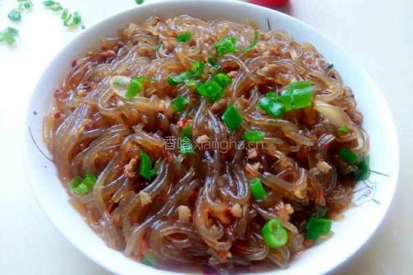 肉末粉条