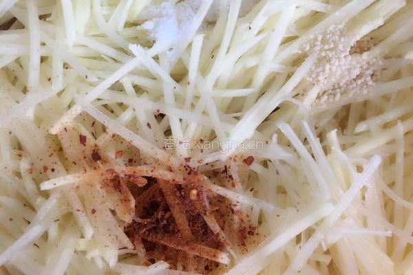 干焙土豆丝的做法图解2