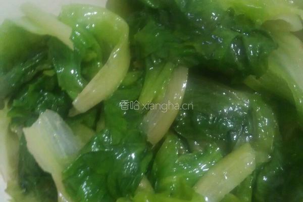 凉拌生菜的做法图解2