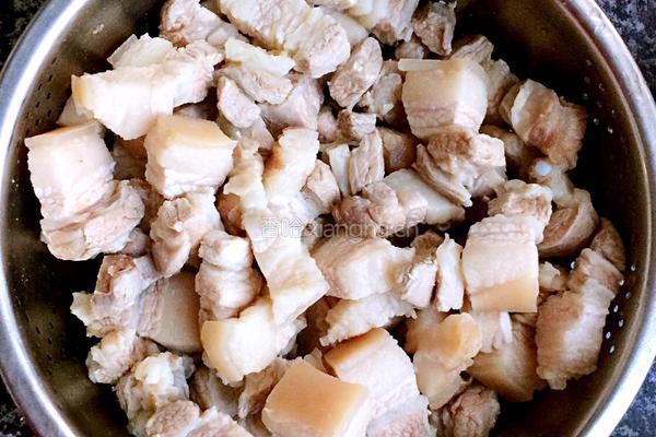 农家红烧肉的做法图解3