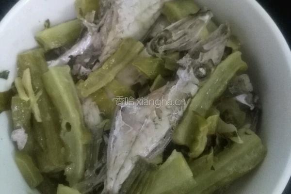 扒皮鱼焖苦瓜的做法图解7