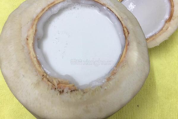 椰子冻的做法图解3