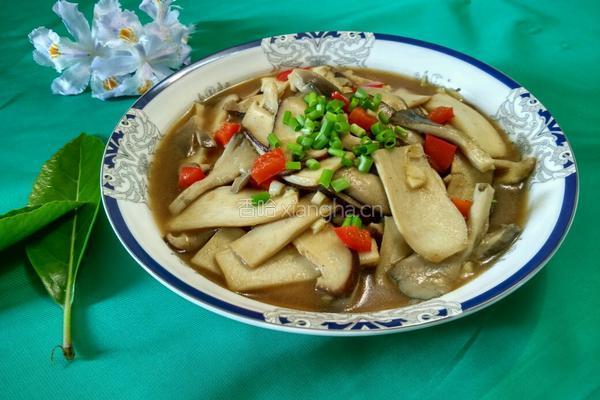 蒜香三菇烩的做法图解11