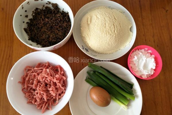 豆浆渣肉饼的做法图解1