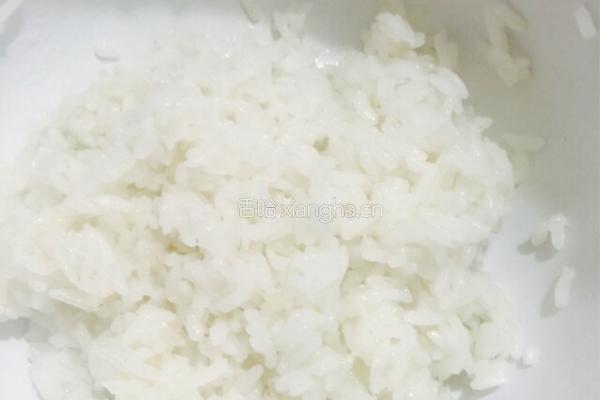 椰香芒果糯米饭的做法图解3