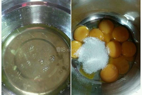 十寸戚风蛋糕的做法图解2