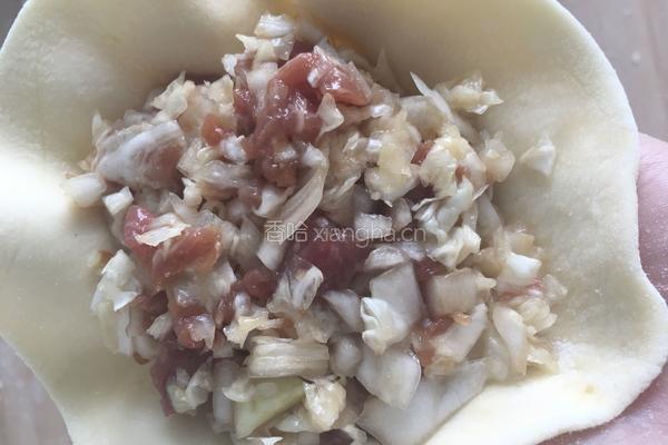 白菜猪肉馅饼的做法图解9