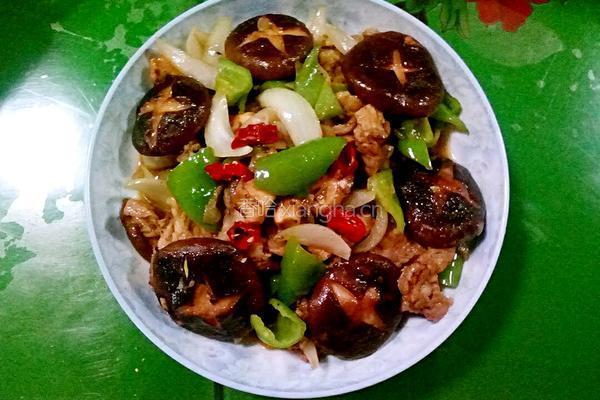 香菇圆葱烧肉片的做法图解10