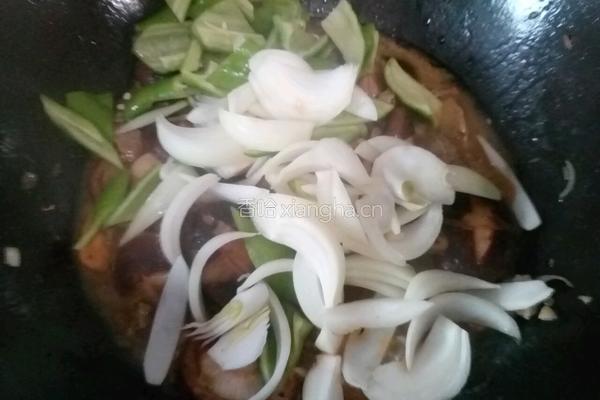 香菇圆葱烧肉片的做法图解8
