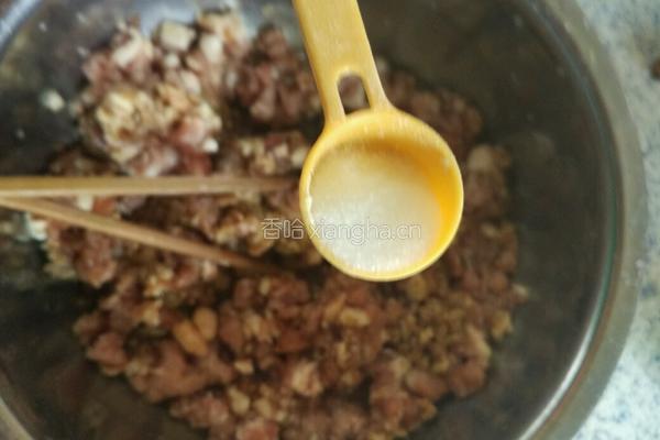 彩色荠菜饺子的做法图解12