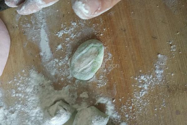 彩色荠菜饺子的做法图解30