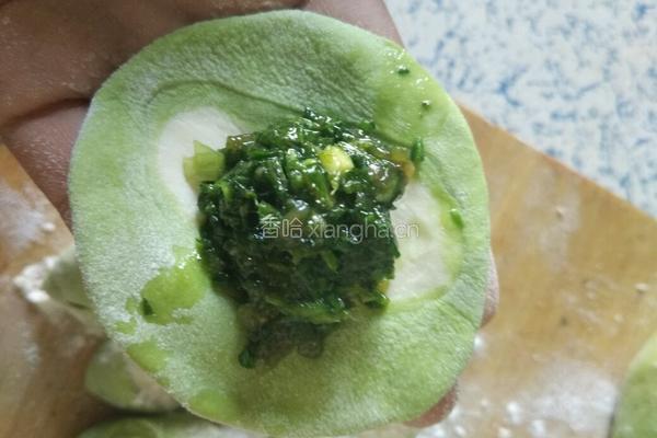 彩色荠菜饺子的做法图解32