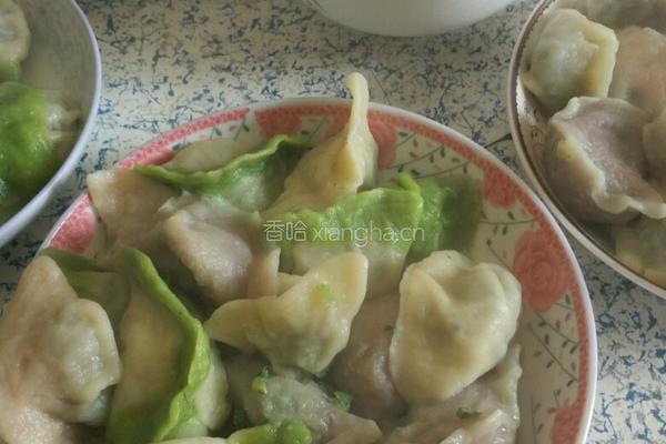 彩色荠菜饺子的做法图解37