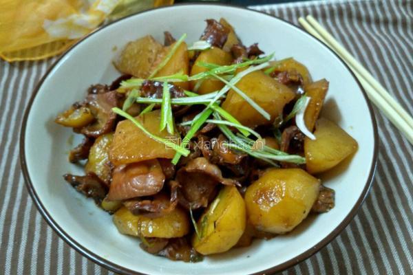 红烧鸡珍土豆块的做法图解13