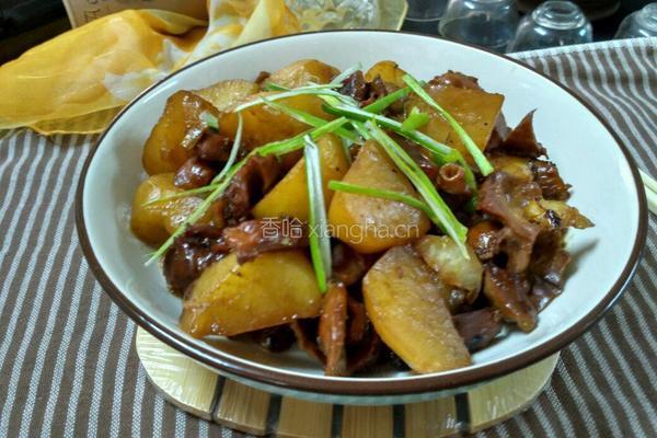 红烧鸡珍土豆块的做法图解14