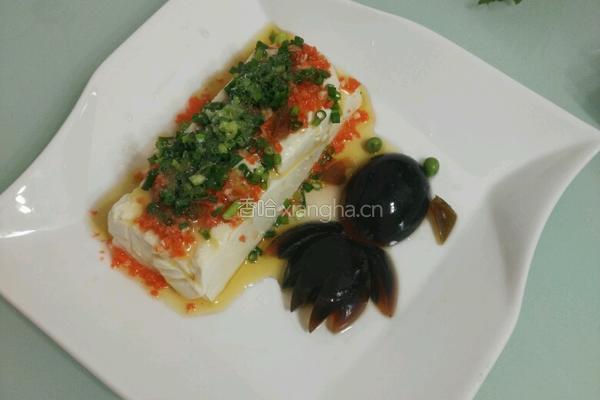 皮蛋拌豆腐的做法图解6