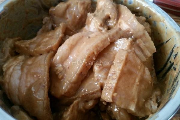 薯香扣肉的做法图解7