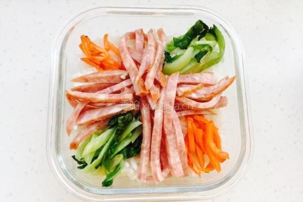 韩式拌饭便当的做法图解1