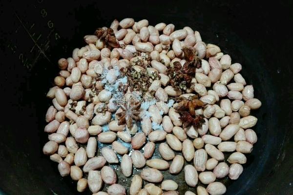 煮五香花生米的做法图解4
