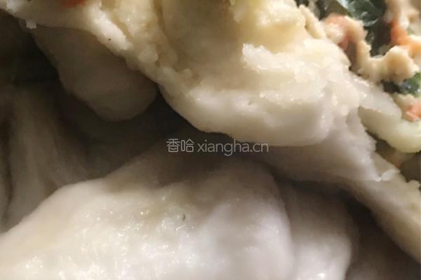 小白菜包子的做法图解3