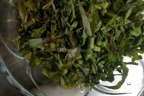 香椿炒鹅蛋的做法图解1