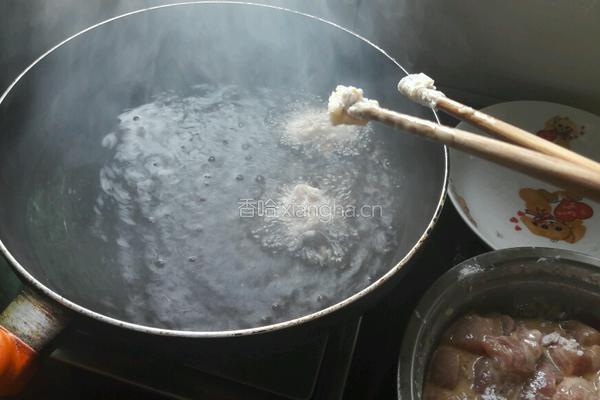 菠萝咕噜肉的做法图解8