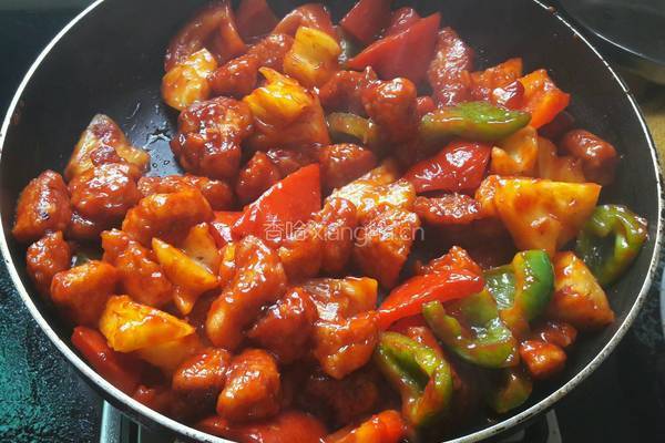 菠萝咕噜肉的做法图解17