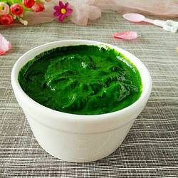 碧绿菠菜泥的做法[图]