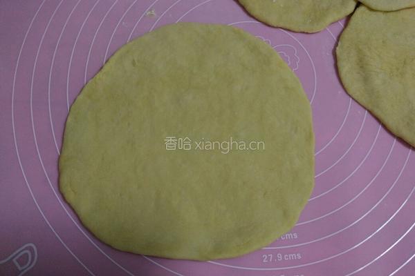花型豆沙面包的做法图解9