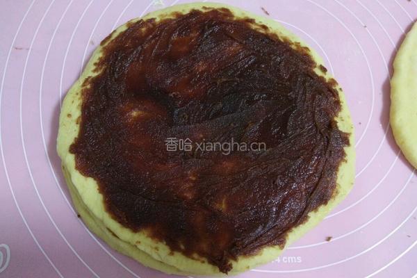 花型豆沙面包的做法图解11