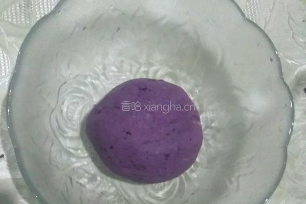 紫薯汤圆的做法图解3