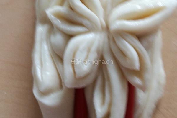 手工花卷的做法图解8