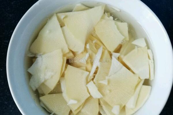 冬笋炒肉片的做法图解3