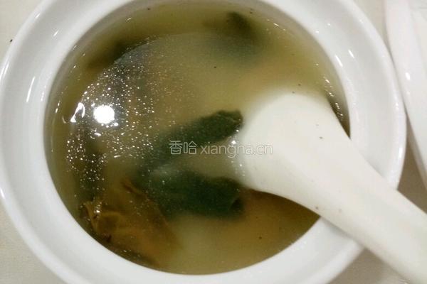 瑶柱白菜粥的做法图解5