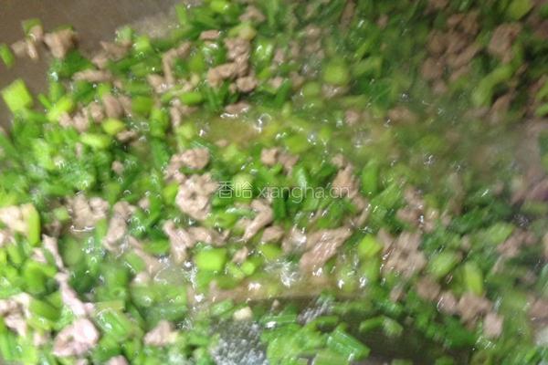 野芹菜肉末的做法图解6