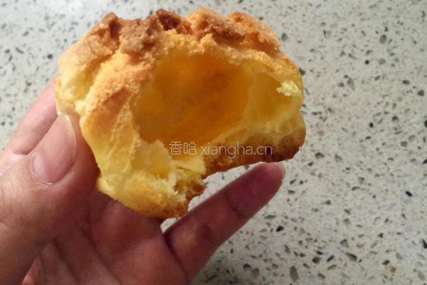 酥皮奶油大泡芙的做法图解14