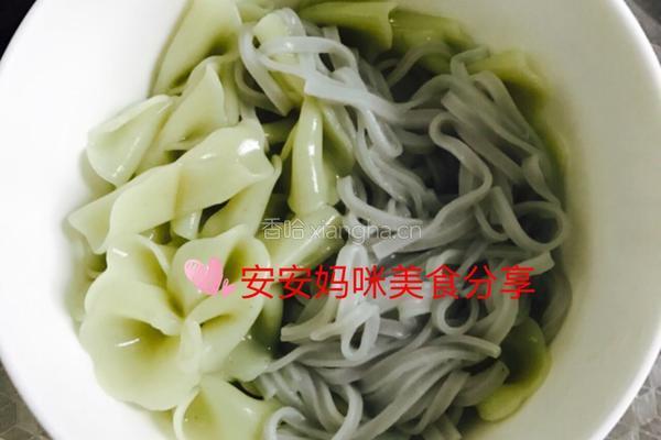 葱香拌面的做法图解3