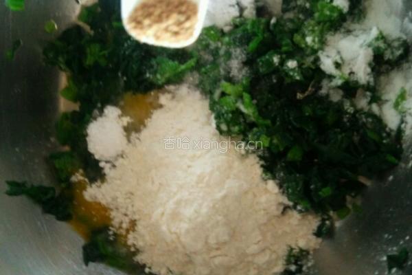 菠菜丸子的做法图解11