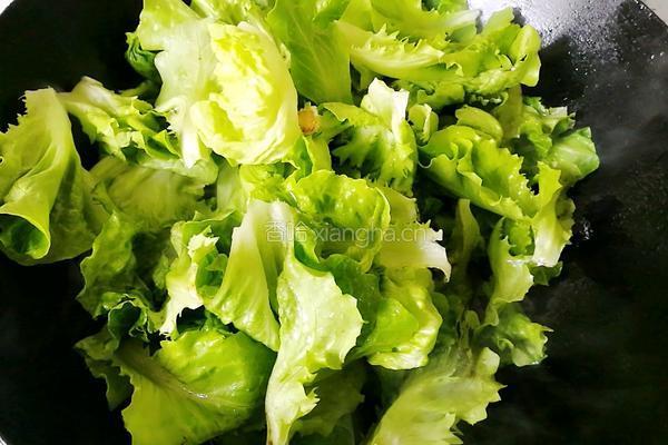 蒜末蚝油生菜的做法图解4