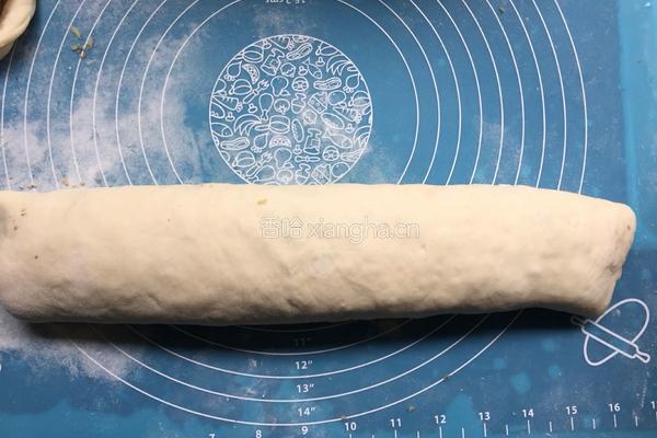 混合果干花卷的做法图解8