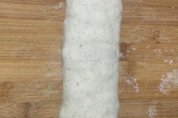 黑芝麻蜜豆馒头的做法图解4