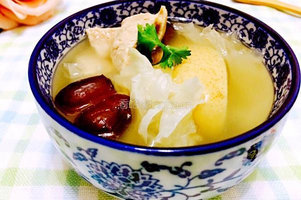 双雪红枣肉片汤的做法图解6