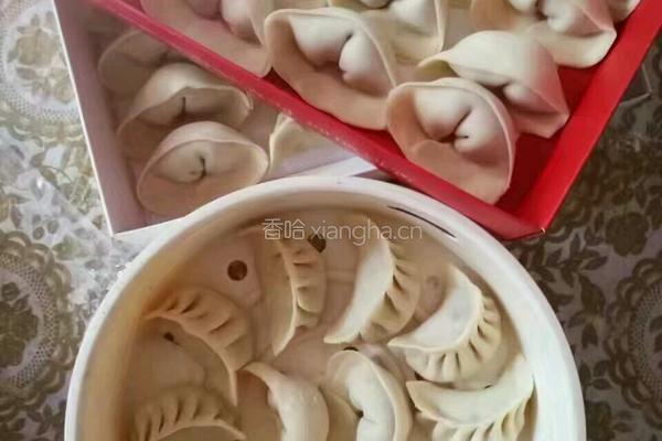 元宝饺子包法的做法图解10