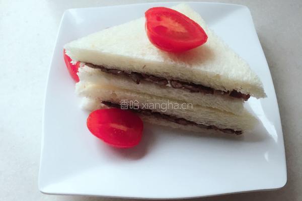 红豆夹心面包的做法图解7
