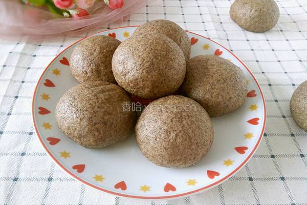 黑豆面馒头的做法图解10