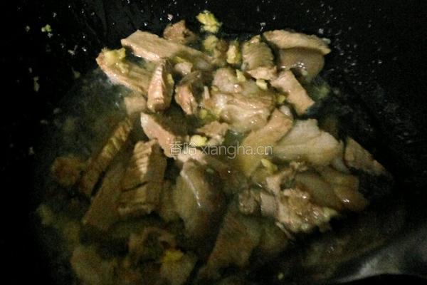 莲藕炒肉的做法图解5